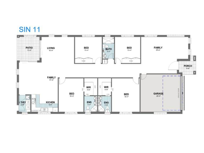 Single Storey House